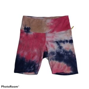 Oli Viv Kendall Tie Dye Bike Shorts Size M…